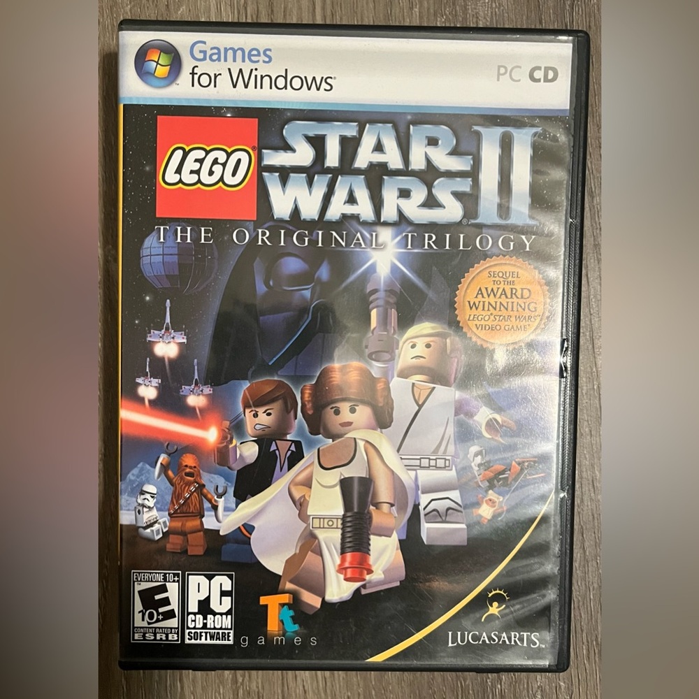 LEGO Star Wars II The Original Trilogy PC CD ROM Game for PC